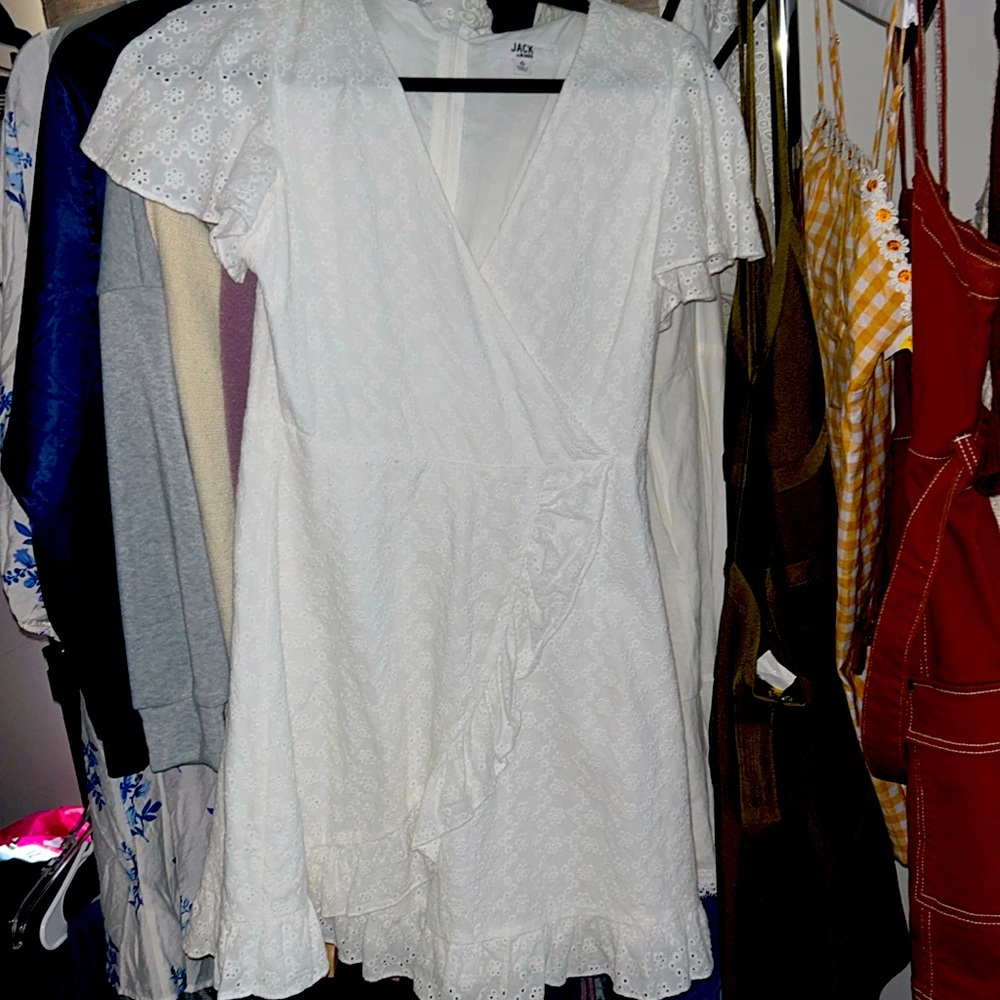 White summer dress